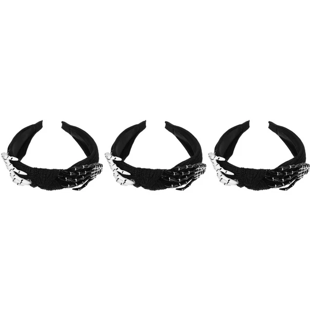 3 pz fascia per capelli Halloween costume cosplay fascia per capelli Halloween cerchio per capelli horror