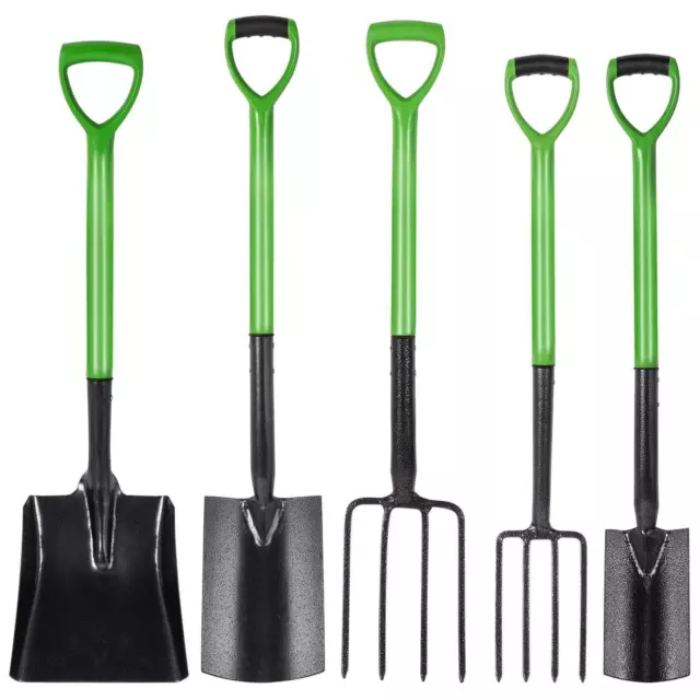 Heavy Duty Garden Digging Fork Spade Shovel Gardening Border Edging Pitching