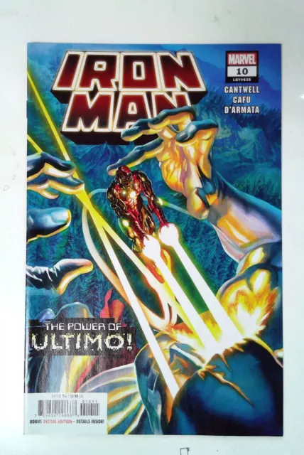 Iron Man #10 Marvel Comics (2021) NM 6th Series 1st Print Comic Book