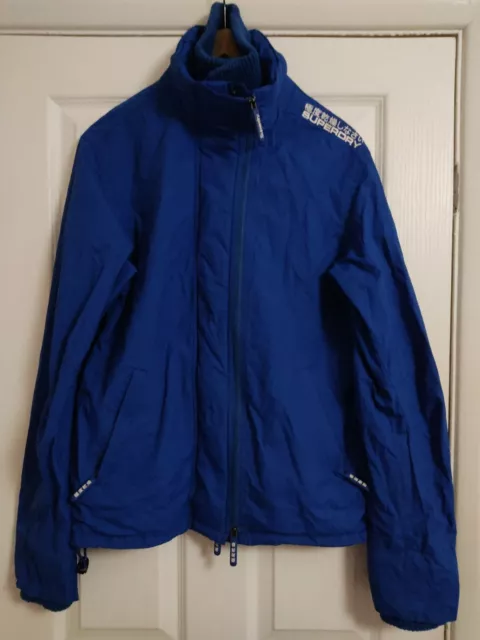 Herinnering Meting ondergeschikt SUPERDRY DOUBLE BLACK label jacket mens size large waterproof windproof  £16.00 - PicClick UK