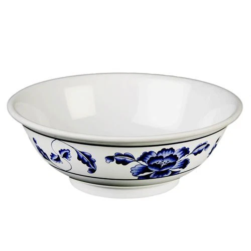 Thunder 5070TB 36Oz 8 Inch Asian Lotus Melamine Round Rimless Bowl, 1 PCS
