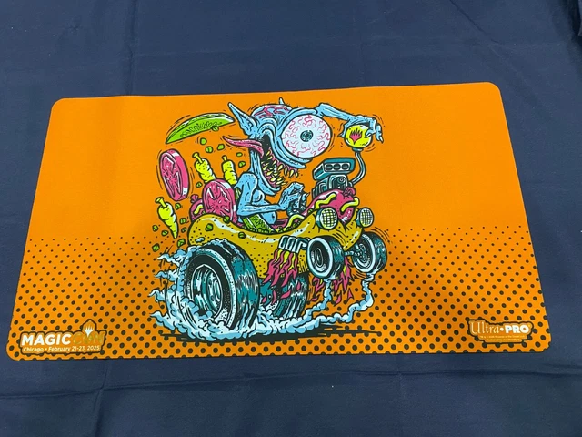 MAGIC MTG MAGICCON Chicago Exclusive Playmat FBLTHP Hotrod