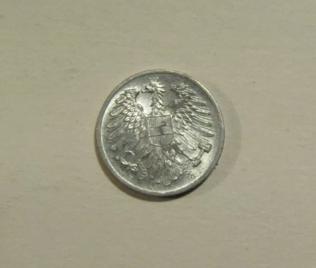 Austria 1950 2 Groschen Au Coin 2