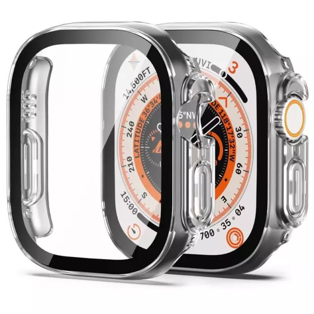 Case für Apple Watch Series 1-8 SE 38-49mm | Schutzhülle Bumper | 360-Grad Cover 11