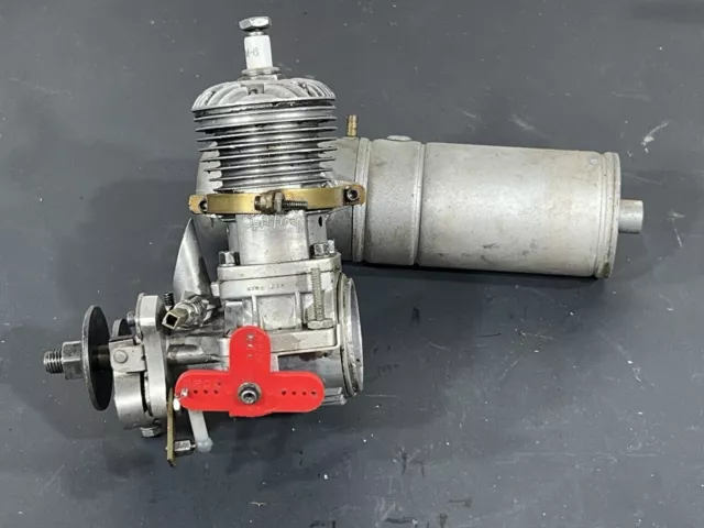 Anderson Spitfire 6100 Series Engine RC Model Airplane vintage balsa kit Glow Anderson Spitfire 6100 Series Engine RC Model Airplane vintage balsa kit Glow