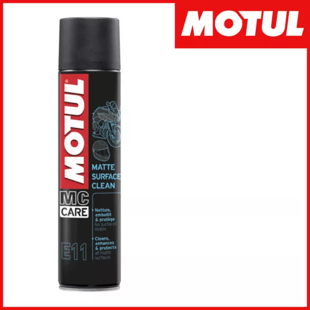 [MOTUL] E11 MATTE SURFACE CLEAN - PULITORE SUPERFICI OPACHE MOTO / 400 ml SPRAY