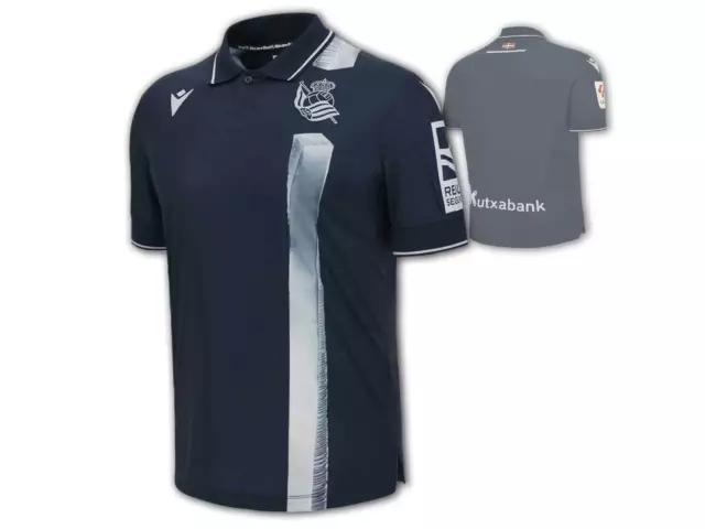 Real Sociedad Away Jersey 23 24 MACRON San Sebastian Home Shirt Jersey M-XXL