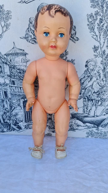 Ancien Jouet Automate Bébé Nageur CONVERT France - Années 1930, Avec Boîte