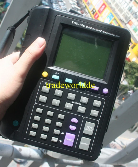 YHS-726 Multifunktion Prozessor Kalibrator Mit Druck Maßnahme Funktion YHS726