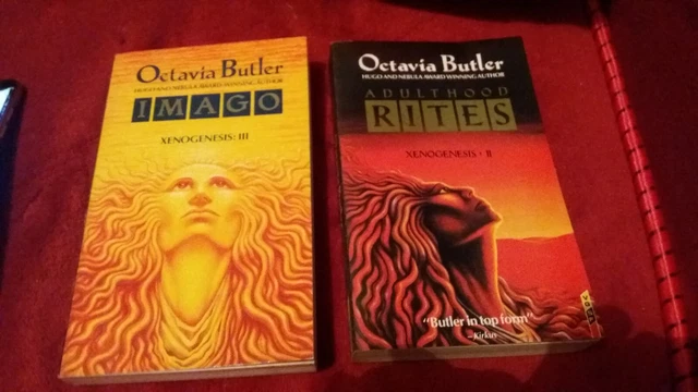 Imago Xenogenesis + Rites EUC Octavia E. Butler 1st VGSF Ed PB 1989 1990 Rare