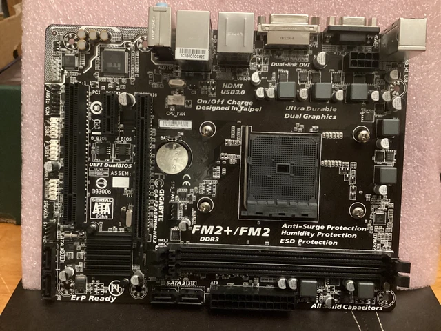 MOTHERBOARD GIGABYTE GA-F2A68HM, HD2 PicClick UK