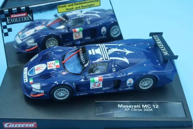 Carrera Evolution - Maserati MC12 ""AFCorse"" - No 34 25758 x