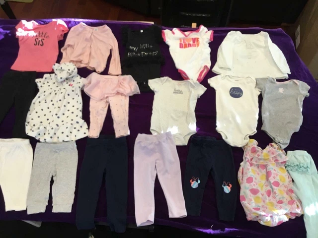 Baby Girl Spring Summer Clothes 6-9 Months LG Lot 32 RALPH LAUREN Gap Carters