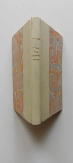 Henri BERGSON - L'intuition philosophique - EO Ex Nominatif Relié 1927 TBE