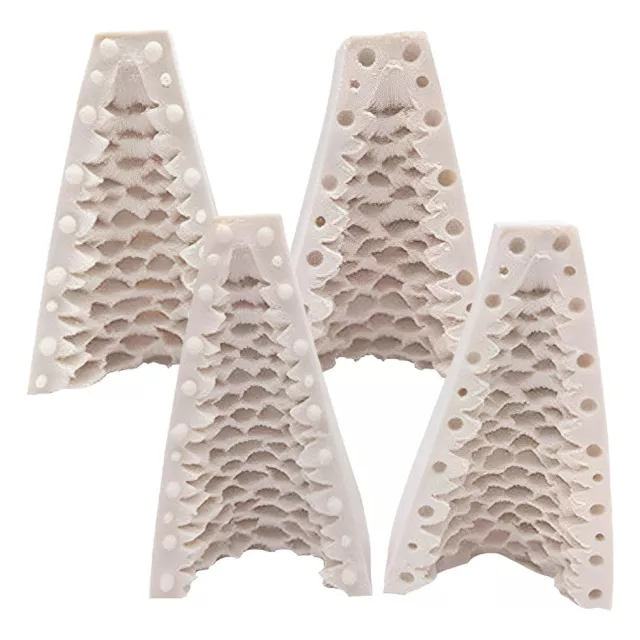 Christmas Tree Silicone Mold 3D Candle Making Molds Reusable Silicone Mould