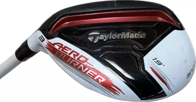 TaylorMade Aero Burner Rescue 3 Hybrid 19 Degree Matrix Rul-Z 70 Regular Flex LH