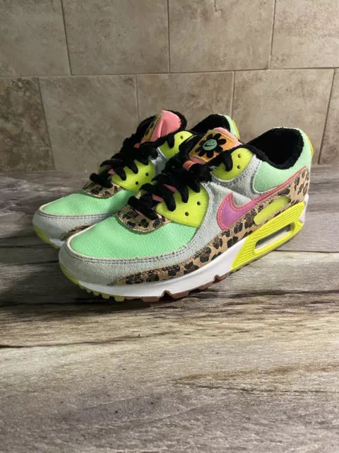 Air max 90 lx illusion shop green sunset pulse women s shoe 8.5