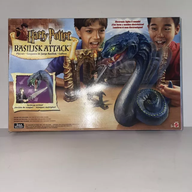 Harry Potter Basilisk Attack playset new in package
