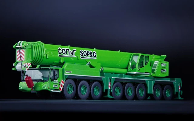 Soldes ! IMC 32-0161 Liebherr Ltm 1450-8.1 Grue Télescopique Marlboro 1:87 H0