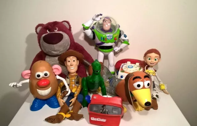 Figurines du film Disney Buzz l'éclair, jouets d'action, Woody Forky Alien  Jessie, poupée Anime