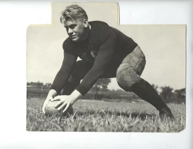 President Gerald Ford photo vintage Michigan Wolverines  Press Type I 1935