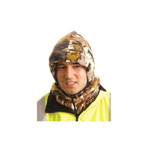 Occunomix 1070-CAMO 3-in-1 Fleece Balaclava, Camo