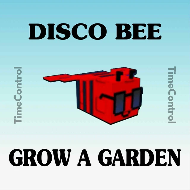 Disco Bee Collectible - Grow A Garden (GAG) For Roblox - CHEAPEST Price!