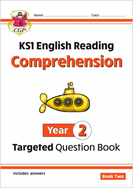 KS1 Year 2 English Targeted Reading Comprehension Book 2 with Answer Ages 6-7