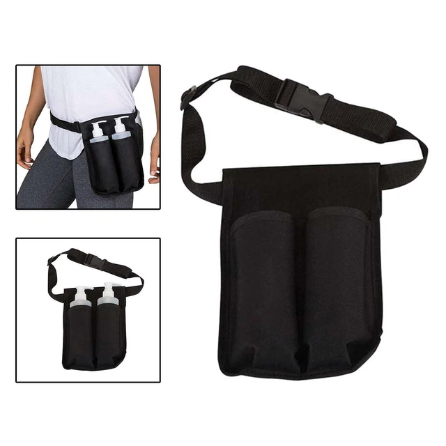 Étui de bouteille de massage taille tissu Oxford support pratique pour huile