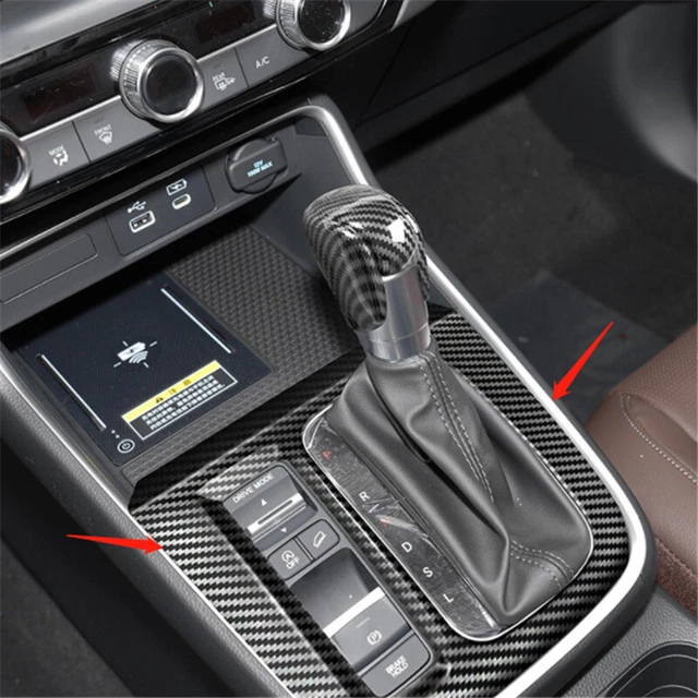 FOR HONDA CRV CRV 2023 2024 Carbon Fiber Inner Gear Shift Box Panel