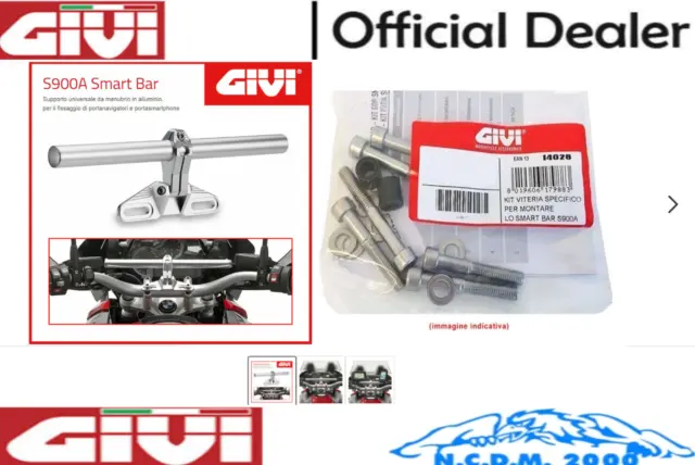 Smart Barra Givi + Kit Viti Per Honda Cbf 1000 / Cbf 1000 St 2013 2014