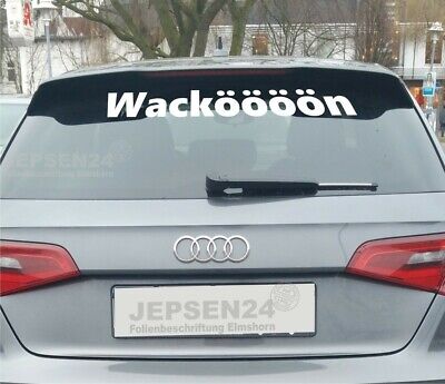Wackööööön Jahreszahl in 60x9cm C61 CARTATTOO Aufkleber Autoaufkleber Wacken 