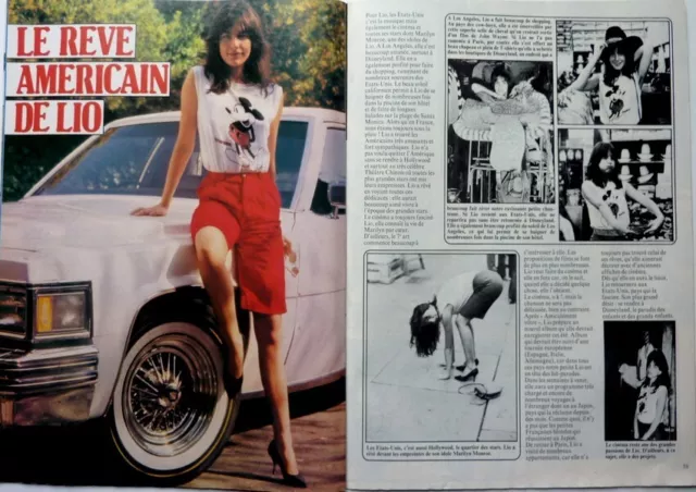 **Lio =  Coupure De Presse 2 Pages 1981 / Clipping