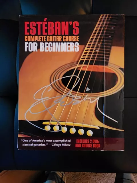 Esteban’s Complete Guitar Course for Beginners, 2 DVDs & Course Book, Music