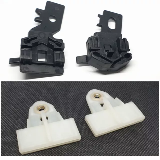SET Seitenscheiben Halter für Nissan Primera Qashqai +2 I Pulsar LINKS