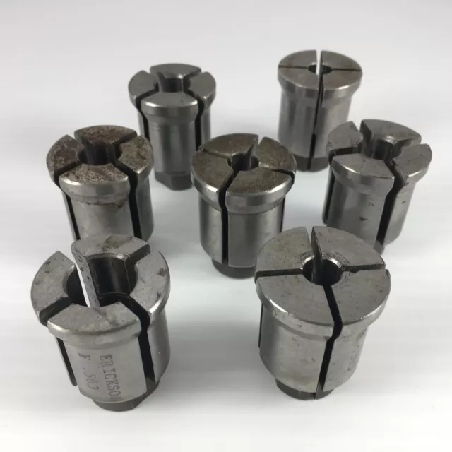 Erickson F-Series Tap Collet With Drive Extension, Pick one, .438 .563