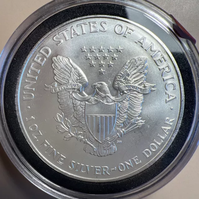 1995 American Silver Eagle Ein-Dollar-Münze, 1 Feinunze, 0,999 fein