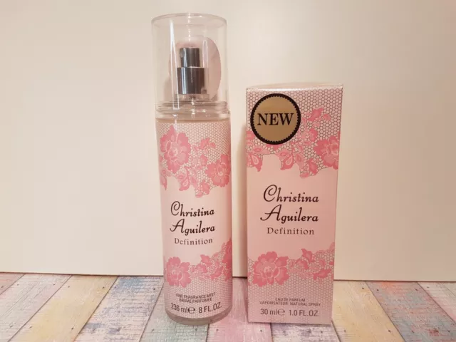 NEU ★ CHRISTINA AGUILERA DEFINITION EAU DE PARFÜM 30ml EDP + BODYSPRAY 236ml