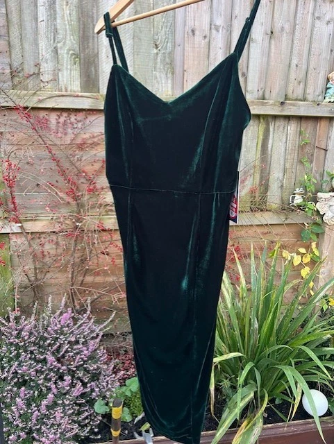 green emerald velvet dress Kendra Velvet Wrap Dress