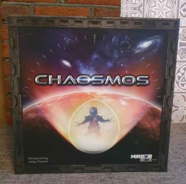 CHAOSMOS Sci-Fi Strategy Board Game by Joey Vigour (Mirror Box, 2014) - Unused