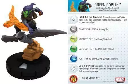 Green Goblin #018 Marvel 10th Anniversary Heroclix Singles NM Marvel