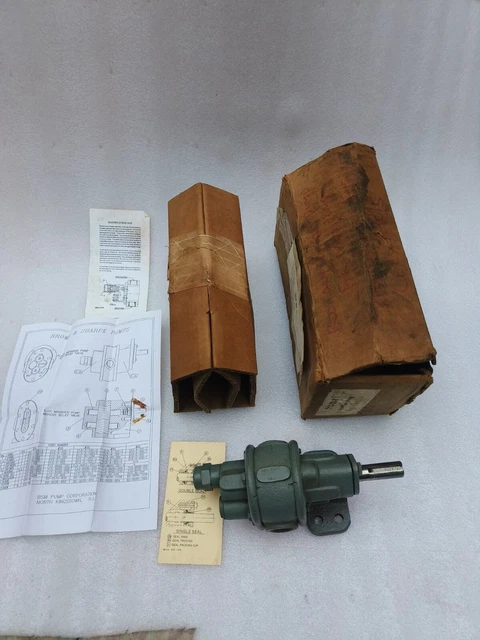 NEW BSM-BROWN&SHARPE NO.2 Gear Pump Chain Oiler 713-20-7