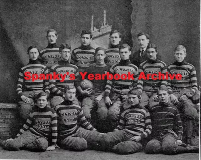 1902-03 Brooklyn NY Prep School Yearbook Photos History Basketball Fraternities