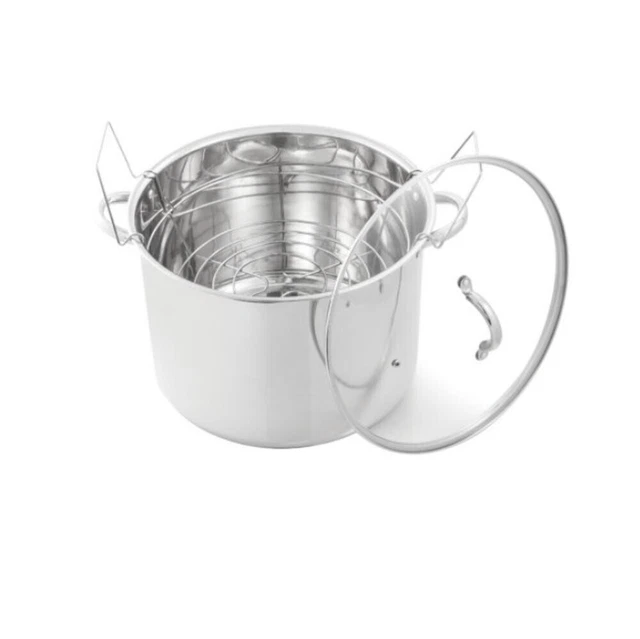 Stainless Steel Water Bath Canner - 21.5 Quart