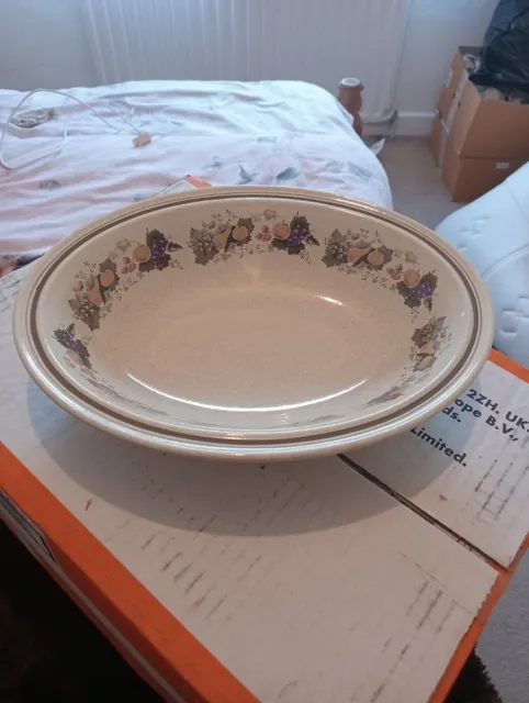 Royal Doulton Harvest Garland LS 1018 Oval Roasting/Vegetable Dish