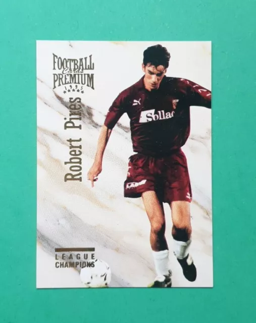 Robert Pires Rookie Card #124 Fc Metz 1994-1995 Panini 1995 Football France