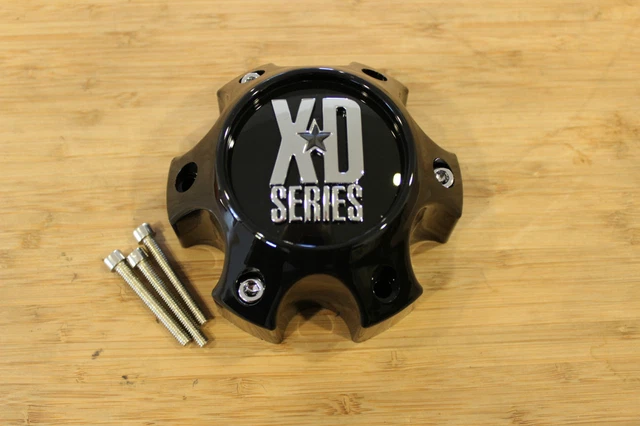 KMC XD Series 808 Menace Gloss Black Wheel RIm 6 Lug Center Cap 882-1216-CAP
