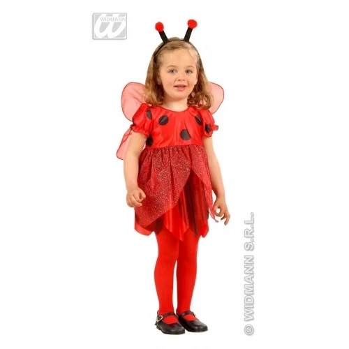 CARNEVALE COSTUME VESTITO Coccinella Bambina 2/3 Anni - 24/36 Mesi EUR  31,00 - PicClick IT