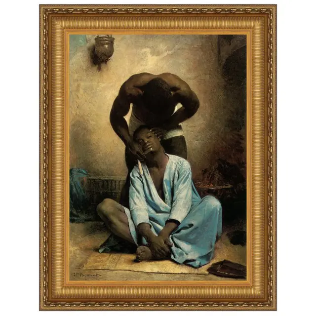 Design Toscano The Barber of Suez, 1876: Canvas Replica Painting: Grande