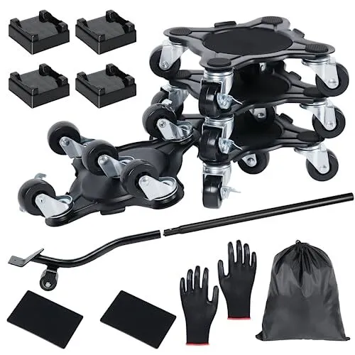 Furniture Lift Mover Tool Set of 9, Upgraded Furniture Lifter and Furniture